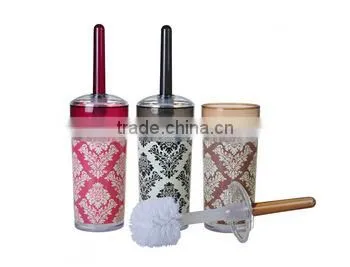 New Design Plastic Colorful Toilet Brush With Holder photo-4