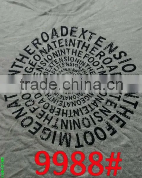 Printing and Hot Drilling Technology of Girls Overpull Sweater 9988#