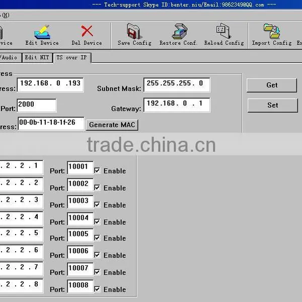 AAC Encoder SD 8in1 MPEG-2/H.264 ip Encoder(MAGNUM,8AV In,ASI+IP(1*MPTS/8*SPTS) Out) photo-5