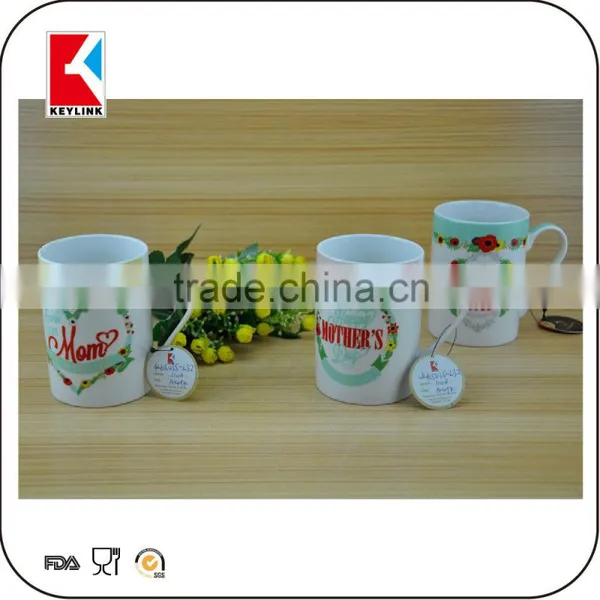 Wholesale 11oz Decal Printing White Porcelain Mug Cup New Bone China Mug photo-6