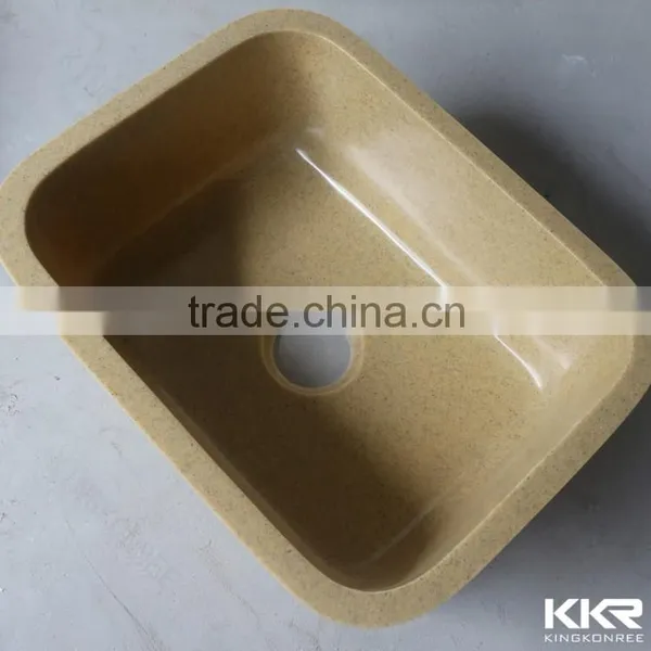 Wholesale Price Artificial Marble Stone Sink for Kitchen