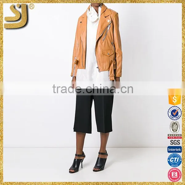 Heated Motorcycle Jacket Leather Jacket Women photo-2