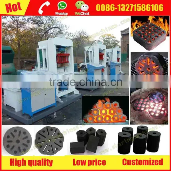 Professional OEM Hydraulic Wood Sawdust Fire-starter Briquette Press Machine for Sale photo-3