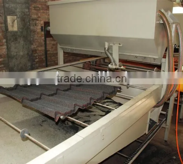 Tianyu Colorful Stone Coated Roll Forming Machine Stone Coated Production Line photo-2