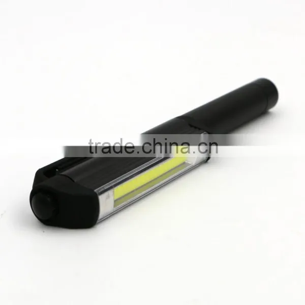 Hot Mini Pen Flashlight Aluminum Waterproof With Pen Holder Can be Placed Pocket photo-5