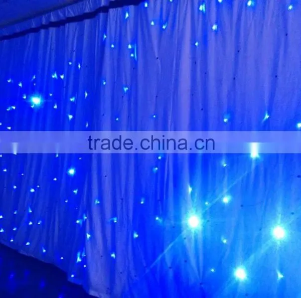 RK New Design Led Star Curtain Led Star Backdrop Curtain photo-3