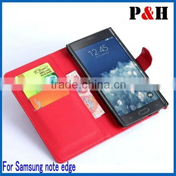 Leather Case for Samsung Galaxy Note Edge photo-6