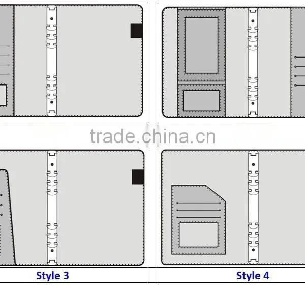 Professional Factory Customized Cheap Leather Loose Leaf Notebook, Spiral Bound Leather Notebook photo-2