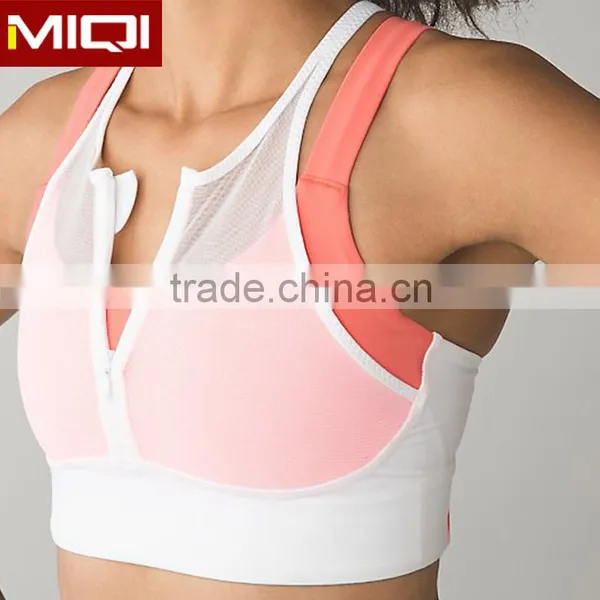 High Quality Women Yoga Apparel Ladies Sports Crop Tops Brazilian Fitness Wear