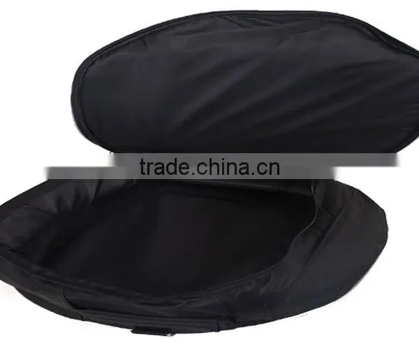 Custom High Quality Black 600D Oxford Waterproof Round Bass Drum Bag photo-3