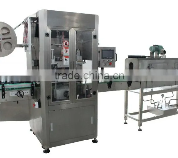 150bpm auto sleeve shrinking labelingl machine