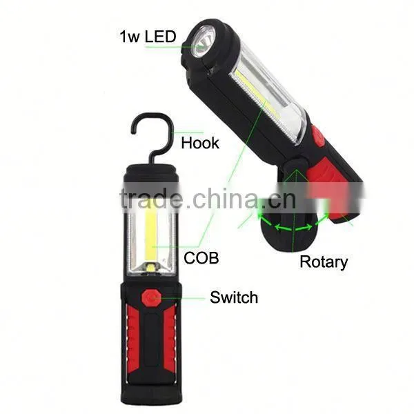 POPPAS B73 New COB Technology Strong Magnetic Magnet Outdoor Muitifunction Cob Work Light photo-5