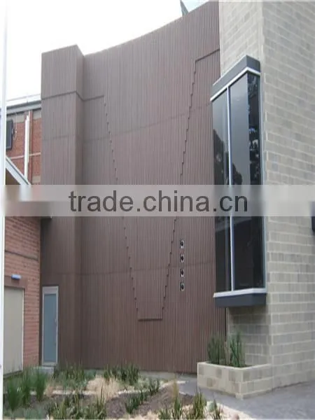 Wall Panels for Food Factory Exterior Wall Wood Wall Paper Modern Artificial Wood Panel photo-5