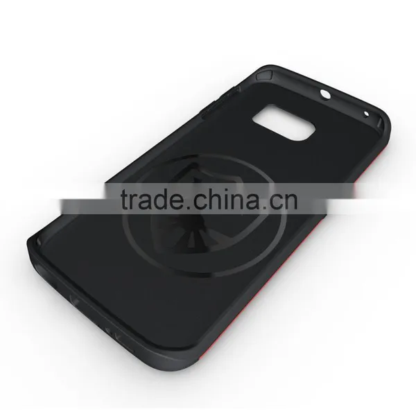 2 IN 1 Hybrid Armor Case for Sumsung S6 Edge Great Protector for Your Love Phone photo-5