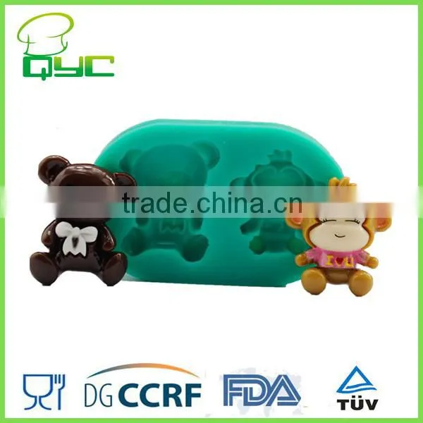 Snowman Non-stick Silicone Fondant Icing Mould photo-6