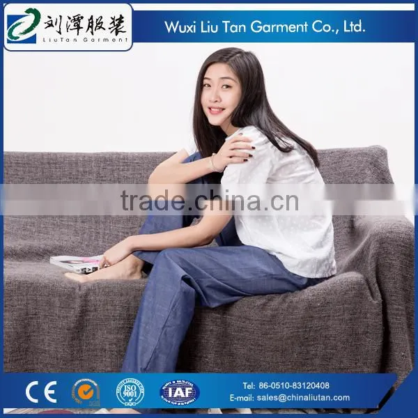 White Dot Clip Fabric Transparent Sleepwear for Women photo-3