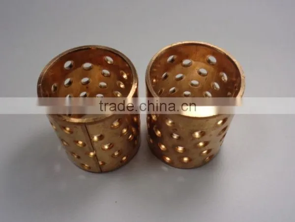 High Performence Bronze With Through Hole Selflubricating Bushing Bearing photo-6