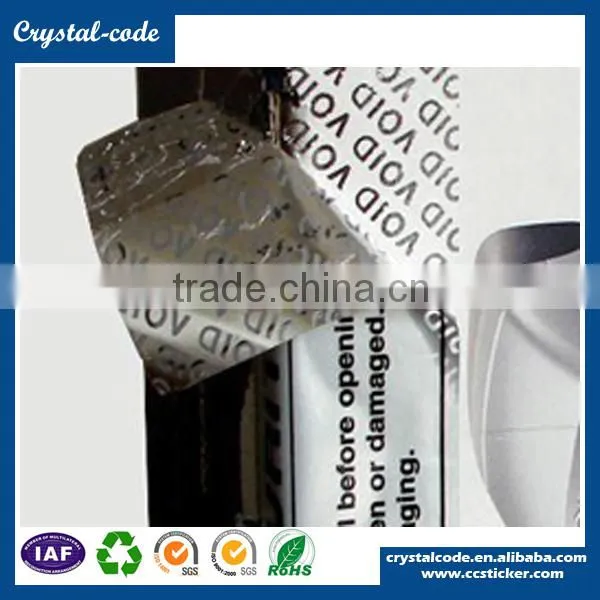 Self Adhesive Anti-theft Anti-fake Security Void Sticker photo-5
