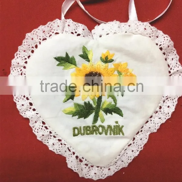 Flower Fragrant Bag With Hand Embroidery Gift for Essential Air Freshing photo-3