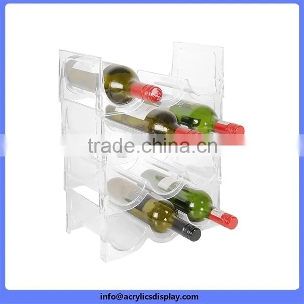 Cheap Hot Sell Bottle Acrylic Wine Display Rack photo-4