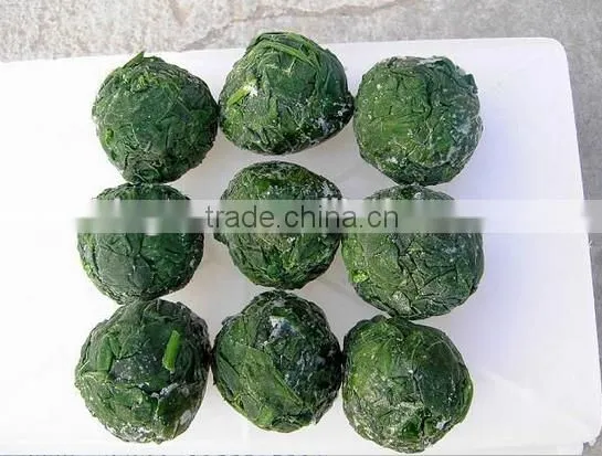 Supply IQF Spinach Ball with good quality for sale