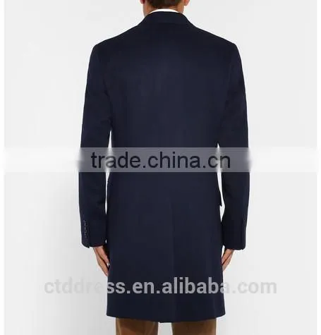 Custom Wool Long Overcoats for Men photo-5
