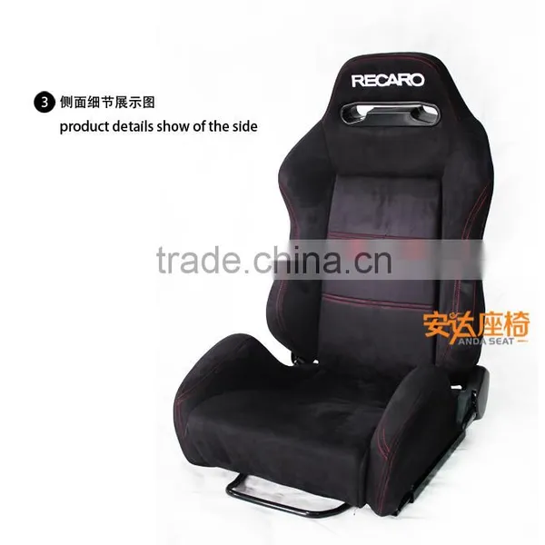 RECARO Racing Seats Race Seat SPO Black Suede Seat photo-3