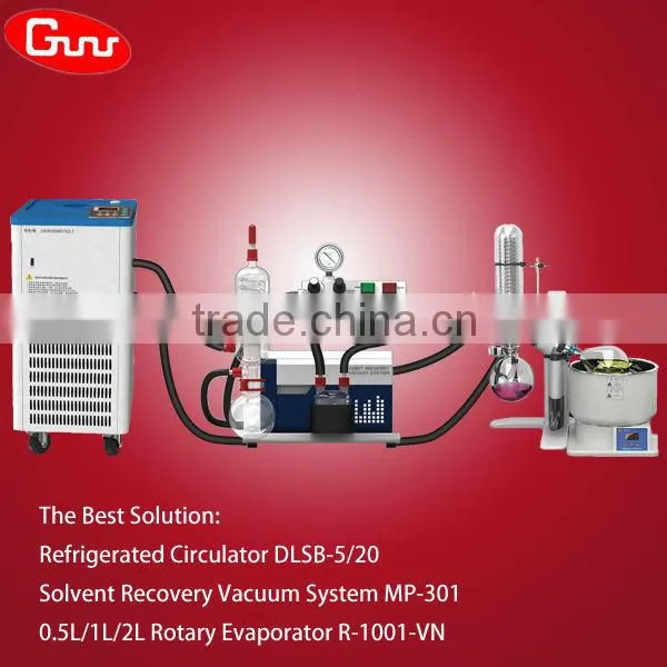 180W Solvent Recovery Vacuum System MP-301 With Mini Rotary Evaporator