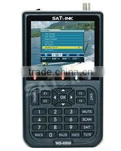 Satlink DVB-S Sat Finder Meter WS 6906