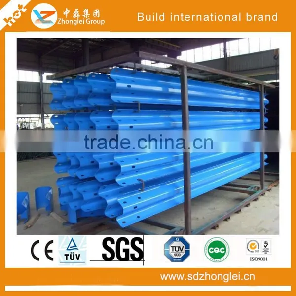 Galvanized Fence, Waveform Guardrail, Spraying Guardrail photo-2