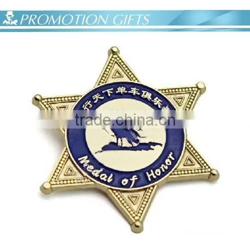 2015 High Quality Logo Custom Metal Pin Badge Made in China photo-4