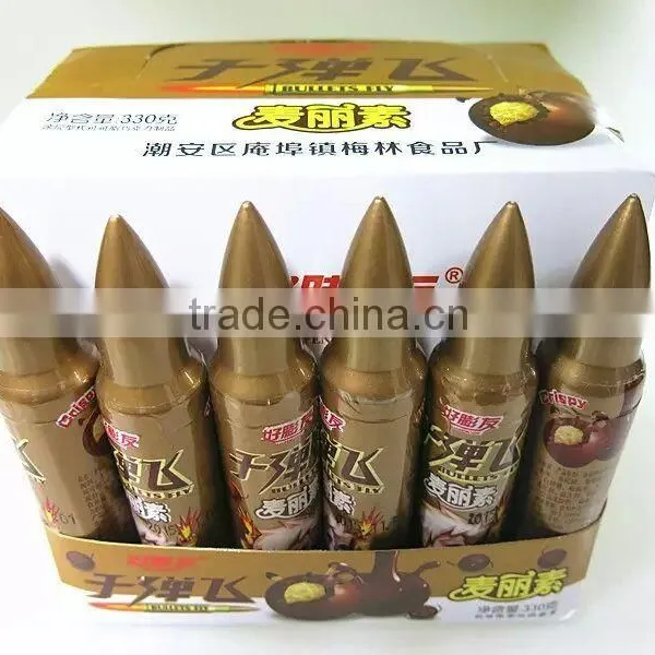 crispy chocolate bean in bullet