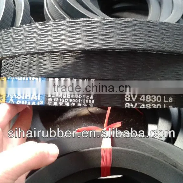Wedge Wrapped Rubber v Belt Factory