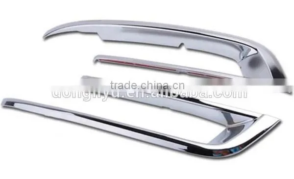 ABS Plastic Car Accessories Chromed Fog Light Cover Trim for BMW F10 photo-3