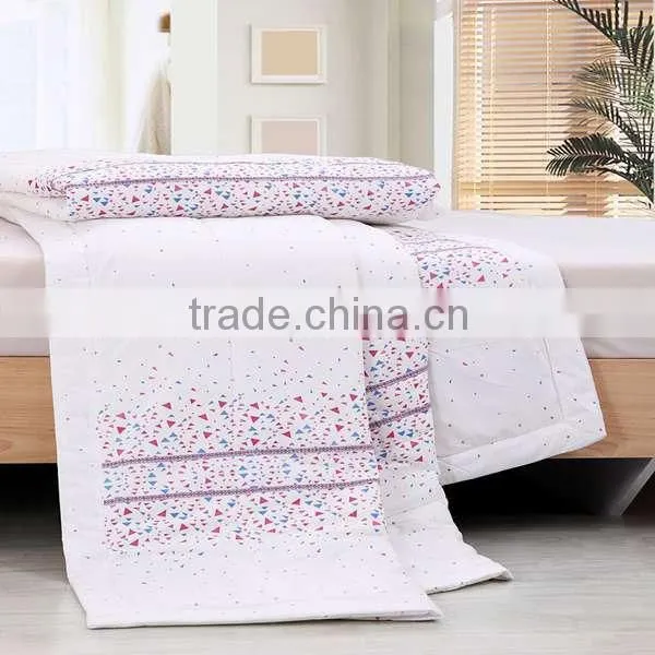 Free Sample Available Romantic Hotel Printed Summer Quilt Sets photo-6
