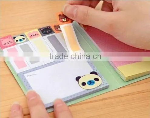 Design Cute Animals Sticker Bookmark Point It Marker Memo Flags Sticky Notes photo-5
