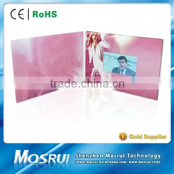 China Supplier Premium Quality 4.3 " LCD Screen Birthday Greeting Cards photo-2