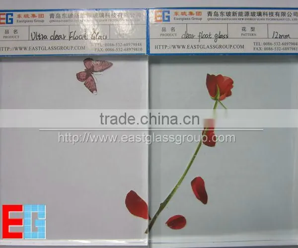 3mm 4mm 5mm 6mm 8mm Low Iron Glass Extra Clear Float Glass photo-6