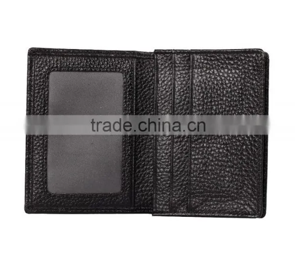 Genuine Leather Card Holder Name Card Wallet Business Card Case photo-2