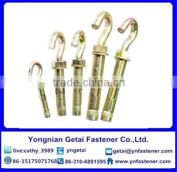 Galvanized Sleeve Anchor With Hex Bolt or Eye Bolt or Flang Nut and Hook Bolt photo-3