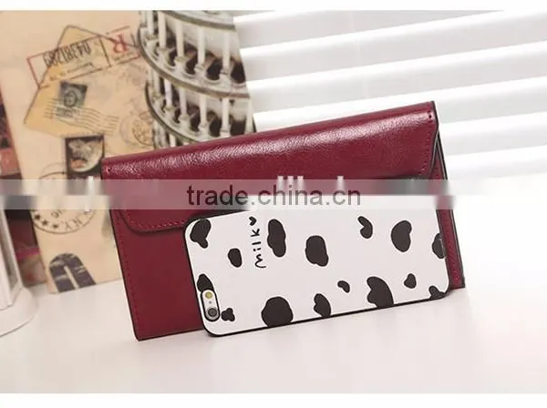Custom Card Organizer Wallet Long Leather Ladies Wallet Wallet Ladies Hand Pouch photo-6