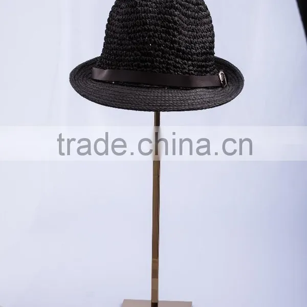 Fashionable Hat Display Rack, Stainless Steel Hat Display Rack,electroplate Color Hat Display Rack photo-2