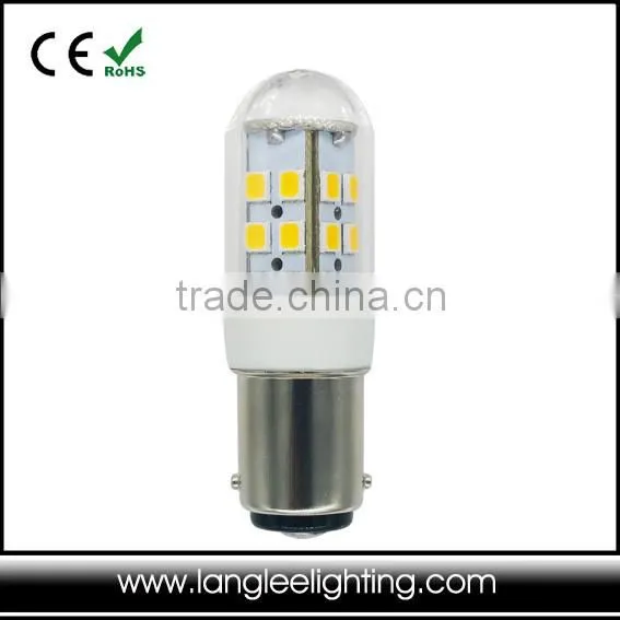 24VAC/DC Industrial LED Light BA15D E14 LED 3W Red Green Yellow Blue White Warm White Color
