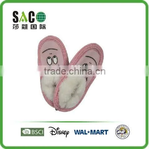 Face Pattern Colourful Acrylic Home Shoes With Leatherette Sole photo-2