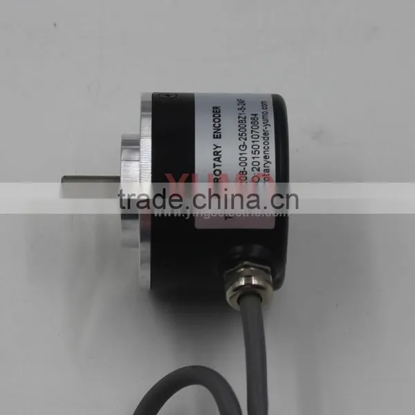 ok ISC5208 2500ppr CNC System MachineSolid Shaft Encoder Optical Price Incremental Rotary Encoder photo-4