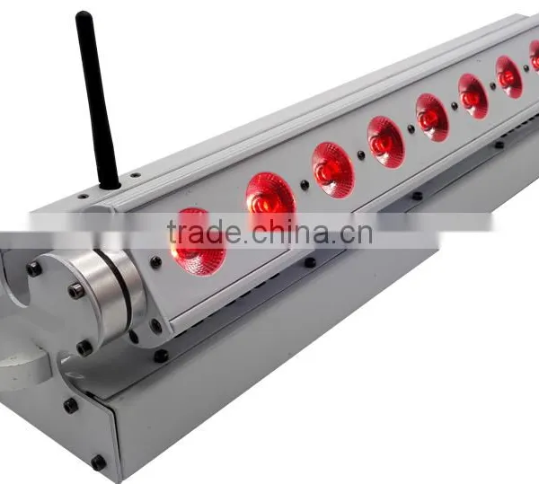 Event Lighting 5in1 RGBWA 9*15w Rechargeable Wireless DMX Battery Powered LED Wall Washer Light photo-2