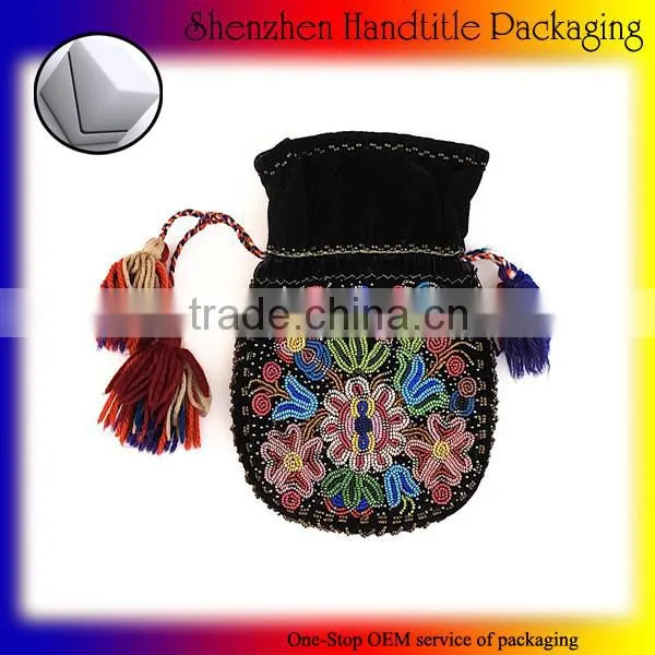 Velvet Bag Velvet Wine Bag Velvet Cosmetic Bag photo-5