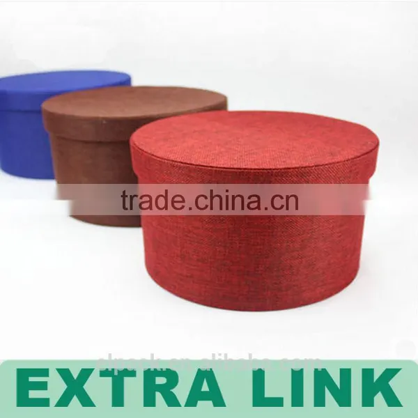 Fashion Design Embossing Stamping Logo Customized Carboard Cylinder Round Gift Box photo-3