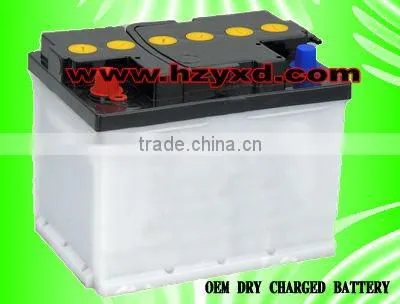 Automobile Dry Battery 12V Din Battery Lead Acid Battery