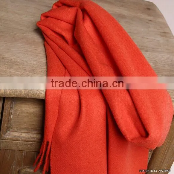 Female Fancy Plain Winter Fashion Scarf photo-4